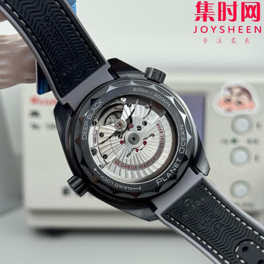 欧米茄OMEGA ZW海马600米系列 海洋宇宙 海马世界时 男士腕表 新“陶瓷壳”海马600米世界时！海马系列海洋宇宙世界时腕表！ 商品图4