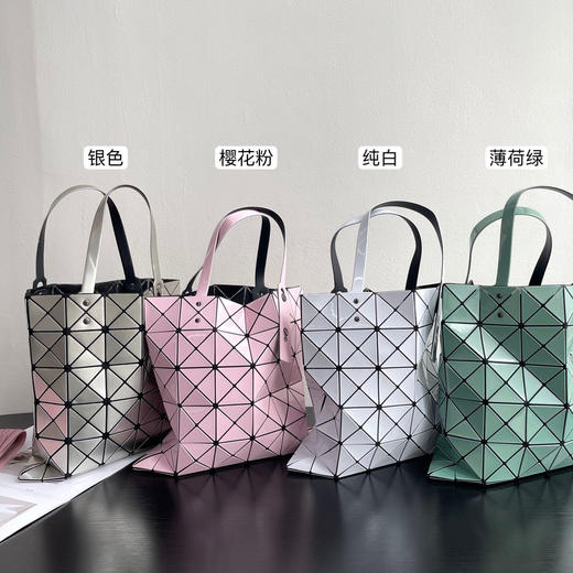 Aimi家三宅一生同款经典六格几何菱格大容量包ASM8636 商品图4