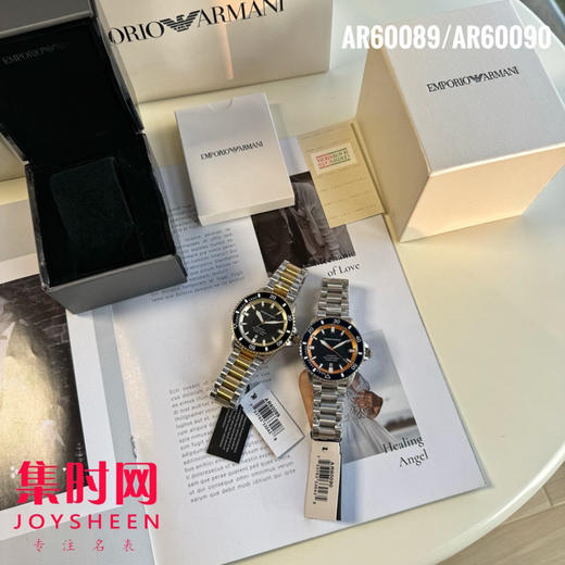 原单阿玛尼AR60090 钢带男士机械腕表 商品图8