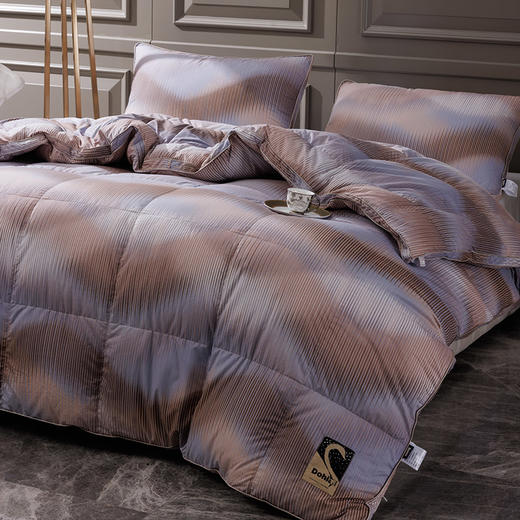 多喜爱 金羽朵95进口白鹅绒冬被 锦月文鳐/润玉夫诸/double保暖/cube倍暖【波兰进口】【95%高绒子】1000+洁净度 80S柔赛丝面料 商品图5