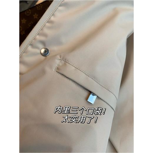 柜上2W+！棉服里的天花版！2025菱格绗缝女士外套双面可穿羊毛领夹克 商品图3