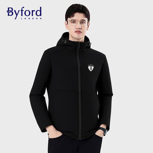疯抢中！！【始于1919年 英国百年奢牌】百富Byford软壳冲锋外套/加绒运动裤 休闲商务时尚百搭（男女同款） 商品图1
