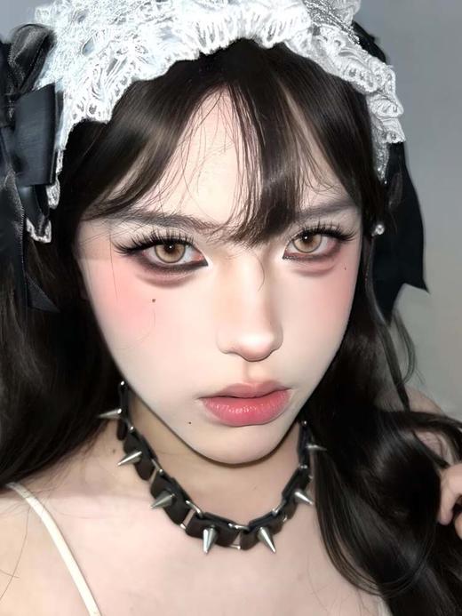 康视达 EggUncle Lens半年抛 低像素可可 直径14.5mm着色13.9mm 商品图5