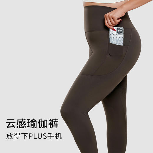 Y2578 无痕大码高弹裸感运动瑜伽裤久穿不勒痕，不磨大腿！ 商品图3