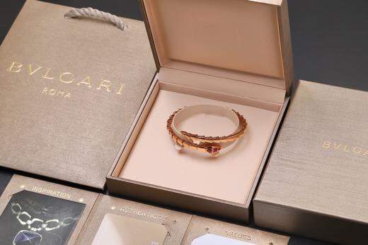 TB119-宝格丽 SERPENTI系列镶嵌18k玫瑰金项链 手镯 男女同款情侣款（XK）-10.14直播款 商品图3