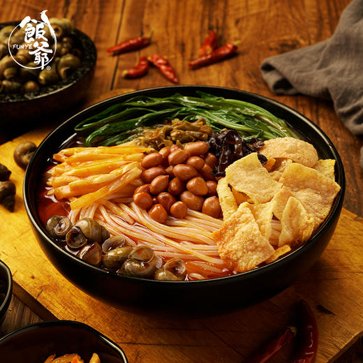 饭爷柳州螺蛳粉310g袋装螺蛳粉夜宵素食必备 商品图8