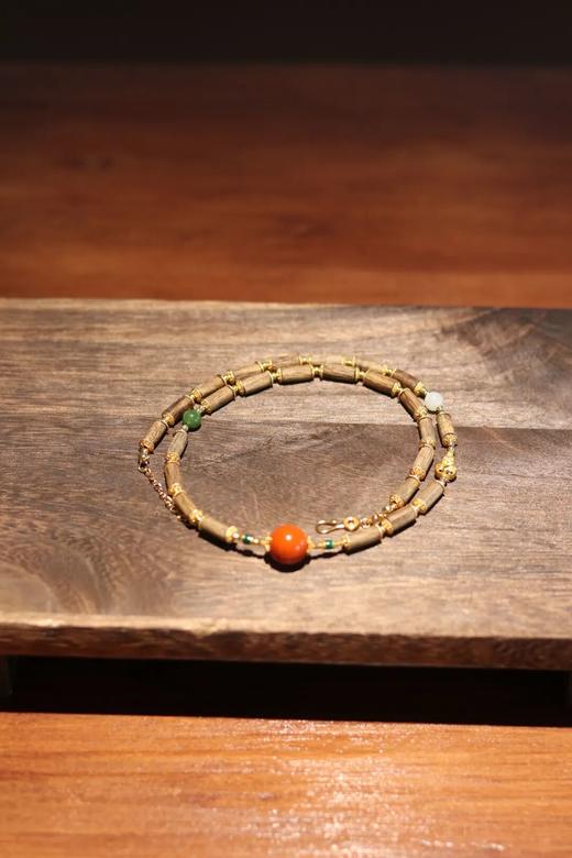 寻山隐·海南绿奇楠沉香新中式手串 | 文玩国风美人、君子的风雅首饰，自带儒雅香气 商品图2