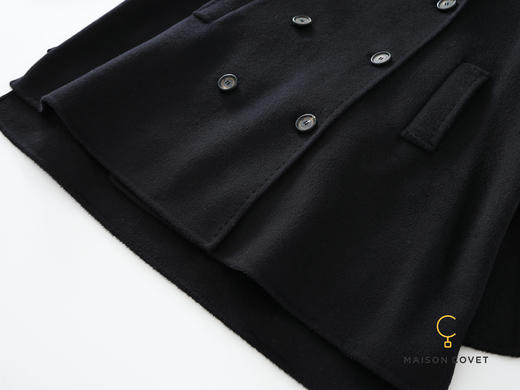 MAISON COVET纯山羊绒短款大衣 商品图6