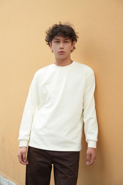 533764316纯色圆领卫衣 商品图1