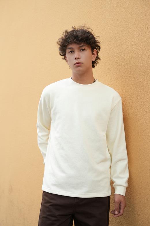 533764316纯色圆领卫衣 商品图0