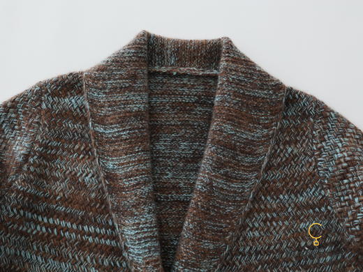 MAISON COVET纯山羊绒翻领外套上衣 商品图6