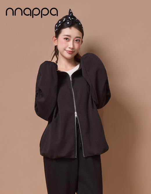 简约拉链宽松外套CA7407 商品图0