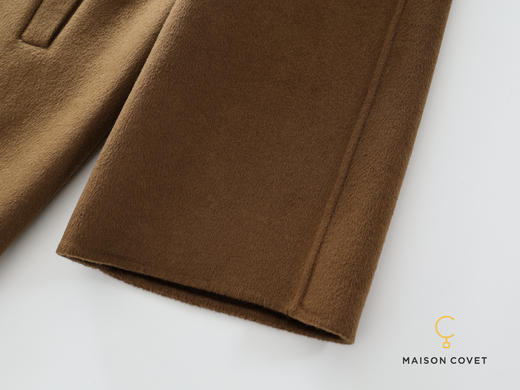 MAISON COVET  LILY小山羊绒系带大衣 商品图3