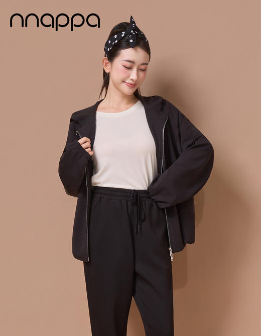 简约拉链宽松外套CA7407 商品图2