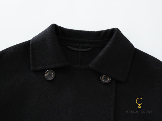 MAISON COVET纯山羊绒短款大衣 商品图7