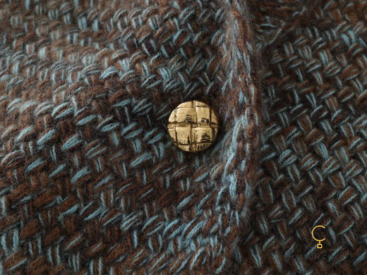 MAISON COVET纯山羊绒翻领外套上衣 商品图4