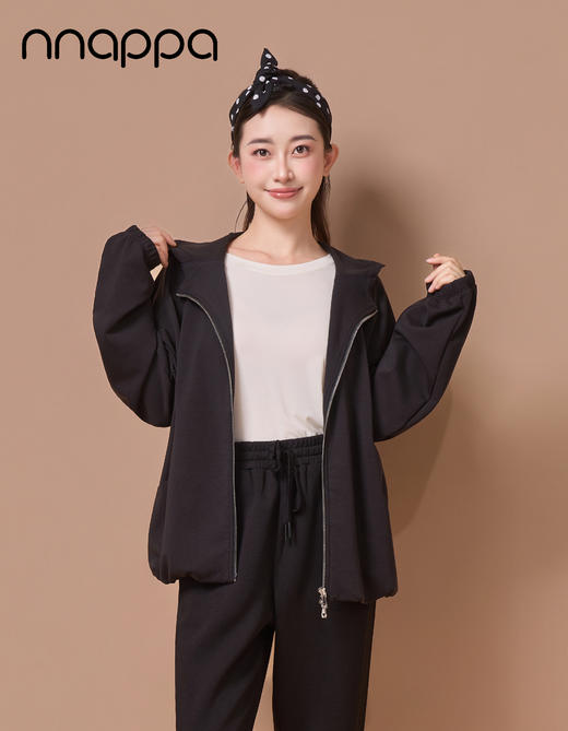 简约拉链宽松外套CA7407 商品图1