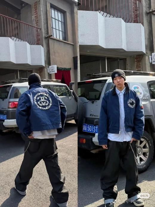 Stussy Denim Tears联名牛仔夹克 商品图0