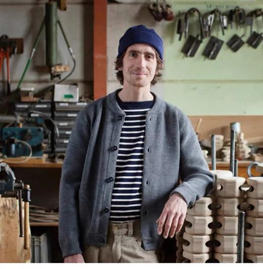 1000克重磅情侣款针织开衫毛衣外套 商品图4