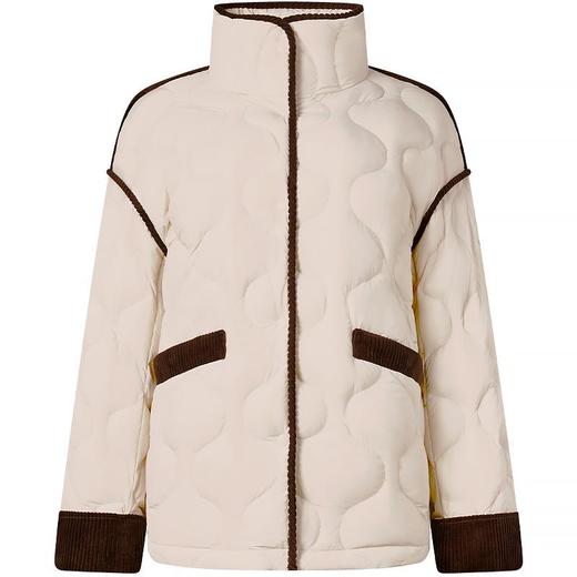 坦博尔 女立领撞色条轻羽绒 TBF330230Z 商品图3