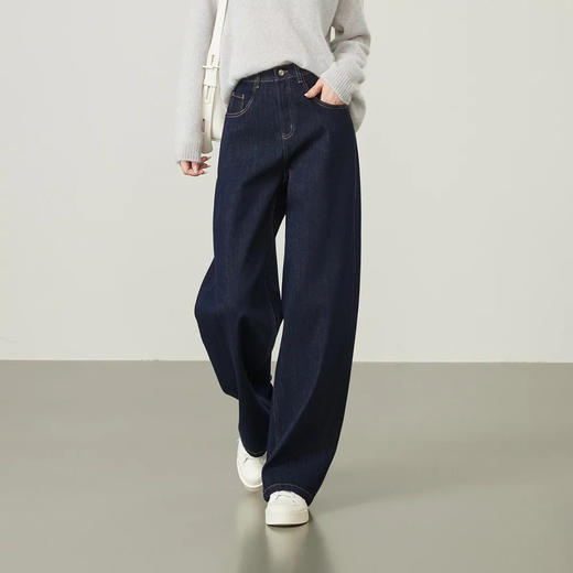 轩齐丹宁牛仔裤8380，挺阔垂顺百搭不挑腿型（下单3-5天发货） 商品图0