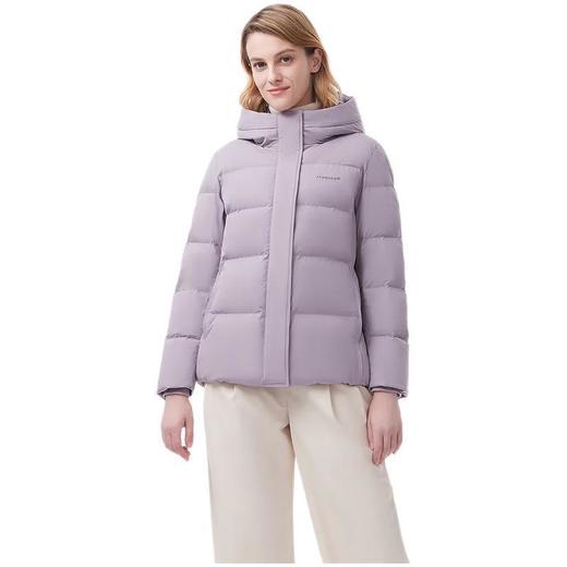 坦博尔 连帽加厚保暖女士短款羽绒服 TBF510368A 商品图2