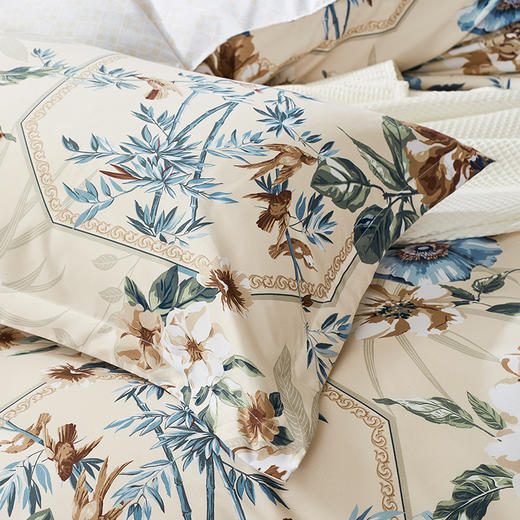 富安娜 抗菌磨毛四件套-半城烟雨203*229cm BCYY 商品图4