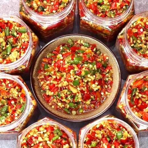 【买1送1❗️脆嫩剁椒贡菜280g*2罐】秉承传统，匠心手制，香辣脆爽，开味解腻，下饭菜香辣瓶装开味凉拌即食苔菜咸菜脆椒-d 商品图6