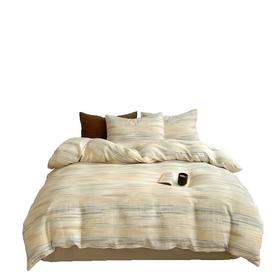 彼加曼 云柔糯感水洗棉四件套-风织线200*230cm BGM-T2522