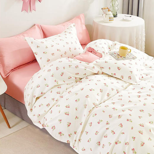 罗曼罗兰 全棉四件套淡妆初夏200*230cm 6925314751698 商品图0