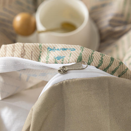 無印良品 抗菌长绒棉四件套几何秘境 MJ-T2024-0296-1 商品图2