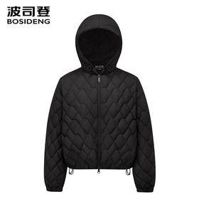 波司登2025秋冬季新款外套短款轻薄保暖巴恩风羽绒服女B250135316
