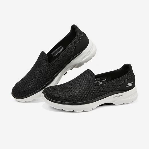 【5折】7楼斯凯奇Skechers 女款一脚蹬网面透气健步鞋124508-BKW吊牌价599元现价299元 商品图0
