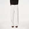 NUTH 白色拼接宽松显瘦直筒休闲裤女 商品缩略图5