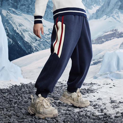 【MQD】儿童运动裤男童秋冬款裤子男中大童休闲裤小学生宽松卫裤 商品图1