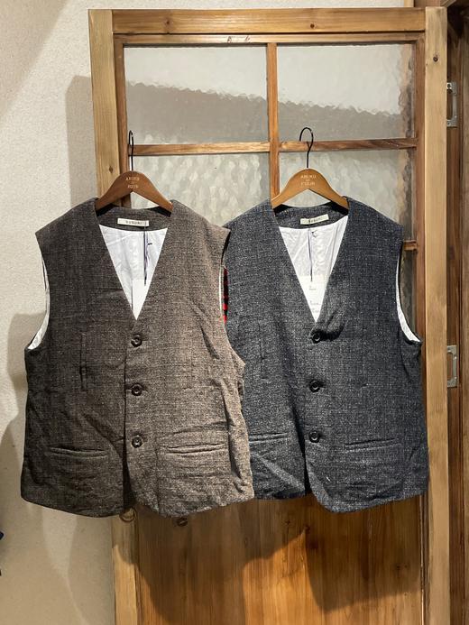 Susuri2色羊毛马甲 商品图14