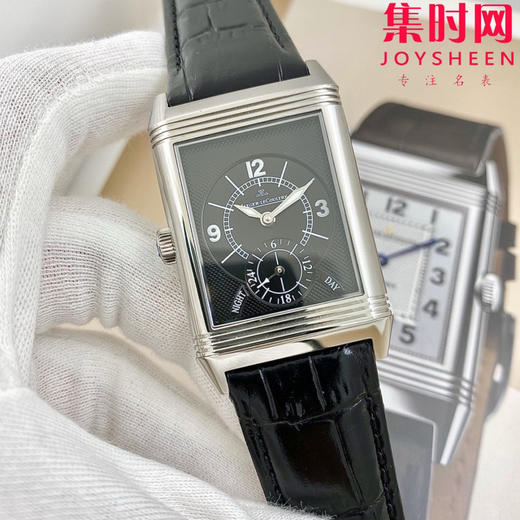 积家翻转系列 双面翻转 两针半 男士机械腕表 Reverso Classic Large Duoface Small Second 男款翻转系列 商品图4