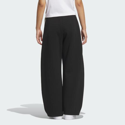 Adidas阿迪达斯STORY DOUBLE KNIT BANANA PANT 三条纹舞动系列针织宽松运动休闲香蕉裤KB8998 商品图1