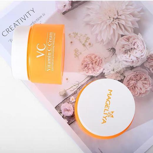 【中欧班列精选】泰国进口MAGELIYA维C保湿面霜50g/瓶 商品图6