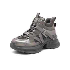 Belle百丽 女休闲高帮鞋 C1M3DDM4