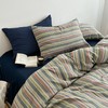 彼加曼 云柔糯感水洗棉四件套-旧时光200*230cm BGM-T2525 商品缩略图3