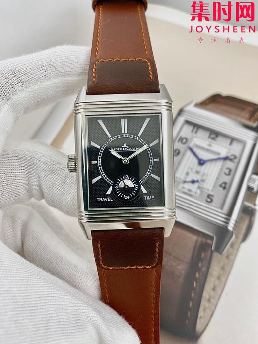 积家翻转系列 双面翻转 两针半 男士机械腕表 Reverso Classic Large Duoface Small Second 男款翻转系列 商品图4