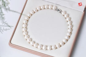 [ 零露 ] 淡水珍珠项链  珠径：12~14mm