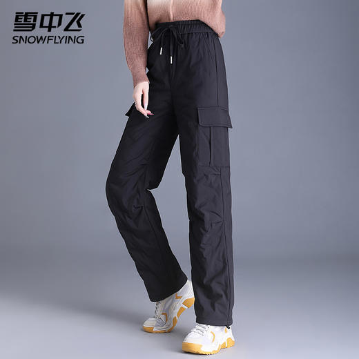 雪中飞 女羽绒外穿裤子 X40134874F 商品图3