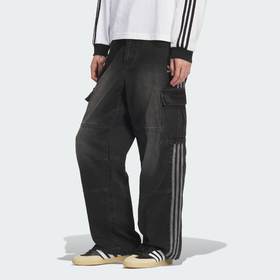 Adidas阿迪达斯BLACK DENIM P 王安宇同款纯棉工装牛仔运动裤KS5978