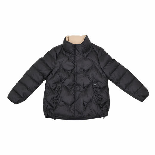 半身缘女装 冬季防水防风经典百搭修身保暖棉衣254213M05440107 商品图0