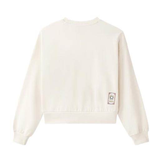 Skechers斯凯奇 女针织套头卫衣 L125W094-01SV 商品图2