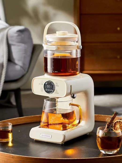 【巴森】 煮茶器 喷淋式蒸汽茶饮多功能 恒温养生壶 商品图0
