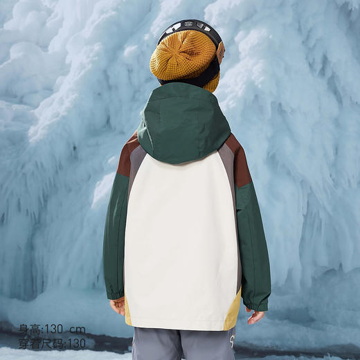 【MQD】[一衣三穿]童装男童冬装时尚撞色户外风三合一儿童羽绒 商品图3