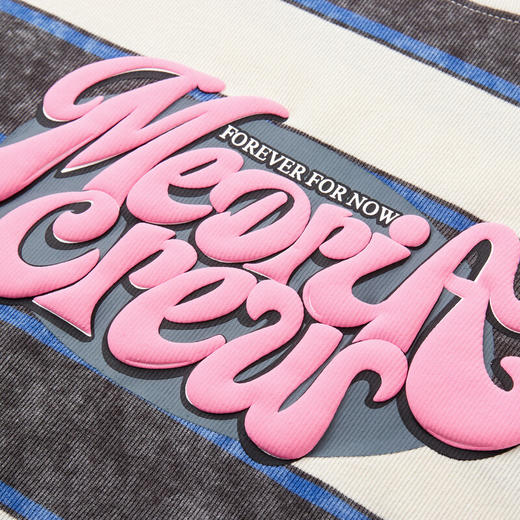 【MQD】男童25春学院风条纹中大童运动休闲圆领套头卫衣 商品图4